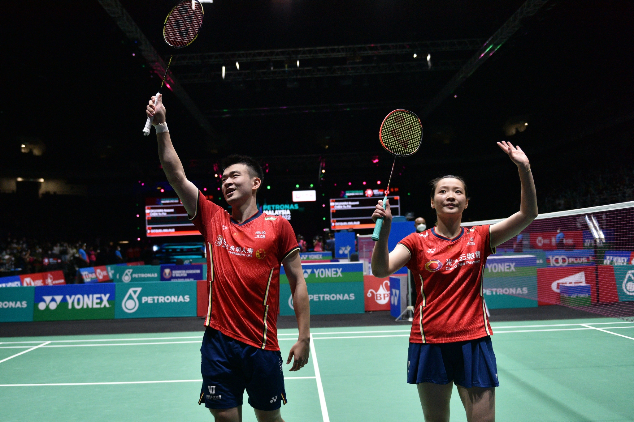 马来西亚队鏖战法国队，郑思维刷新纪录